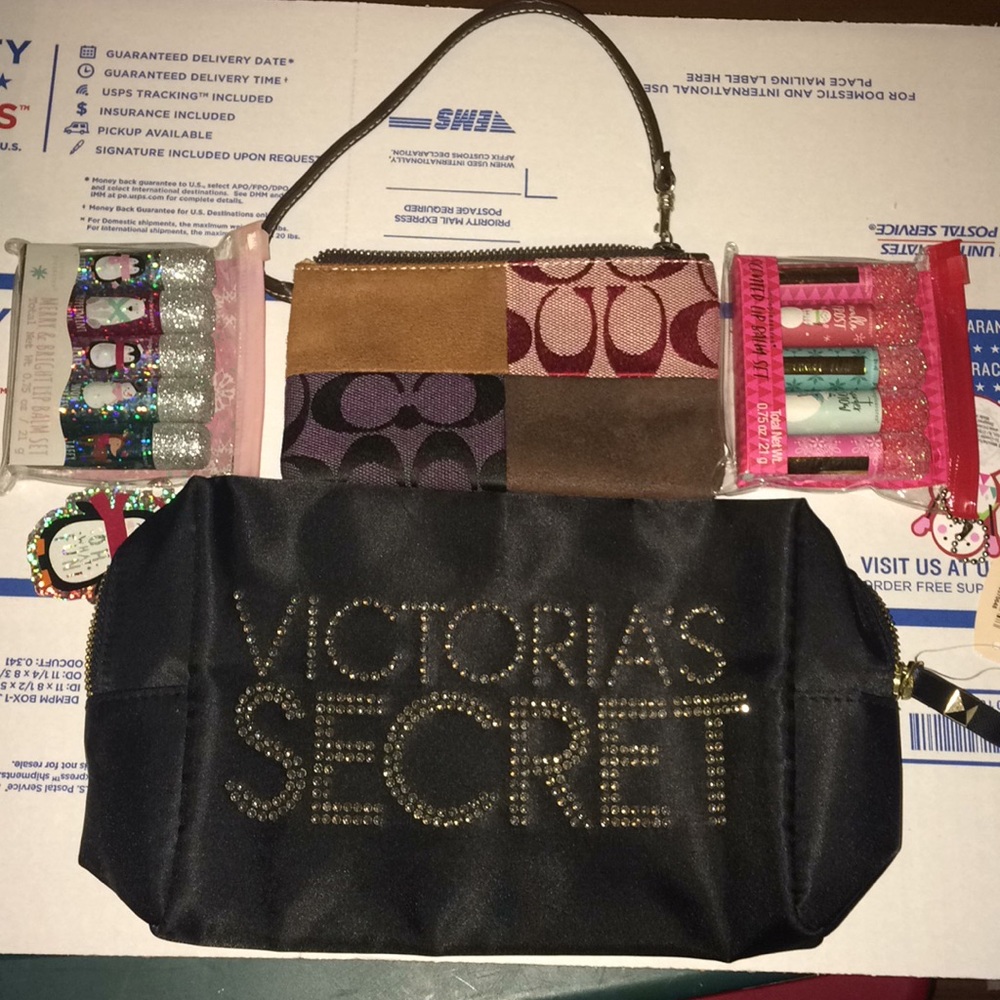 Coach and Victoria secret bag bundle deal